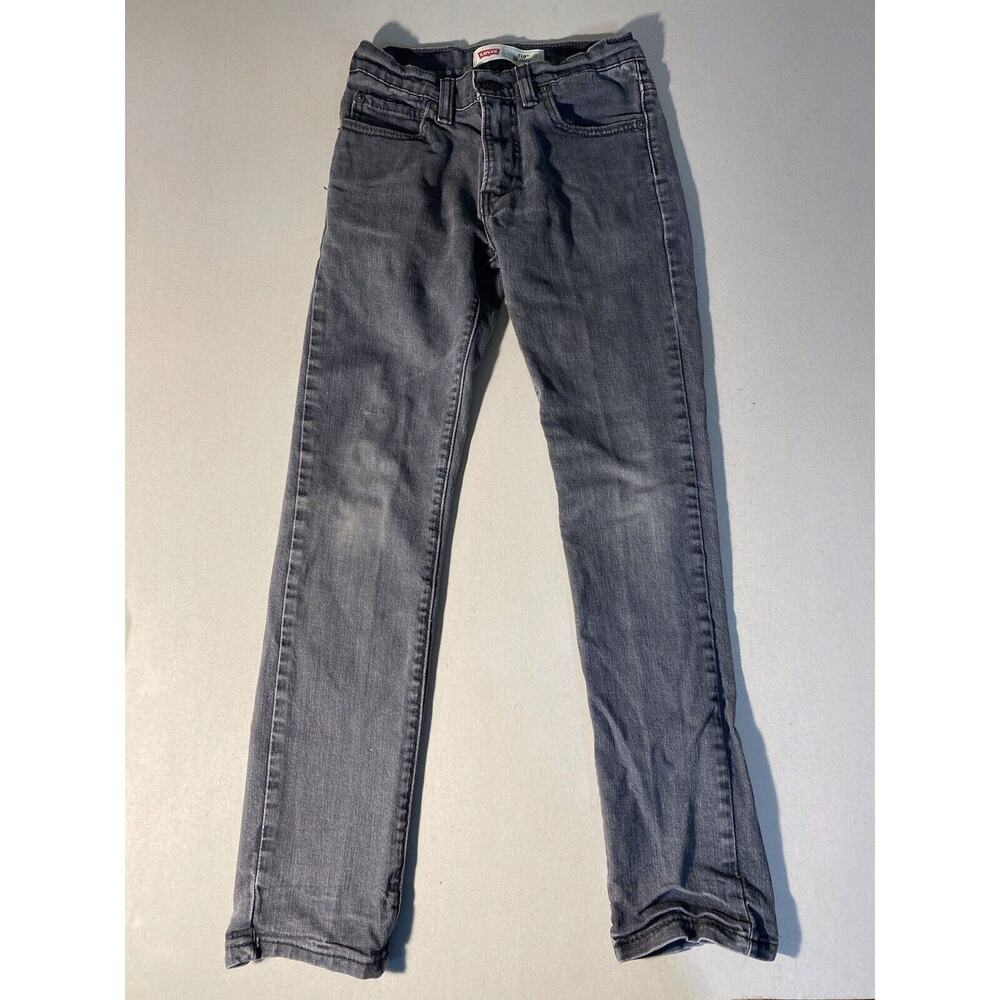 LEVI'S 510 SKINNY SIZE 14 Women REG 27x27 DARK GRAY JEANS PANTS